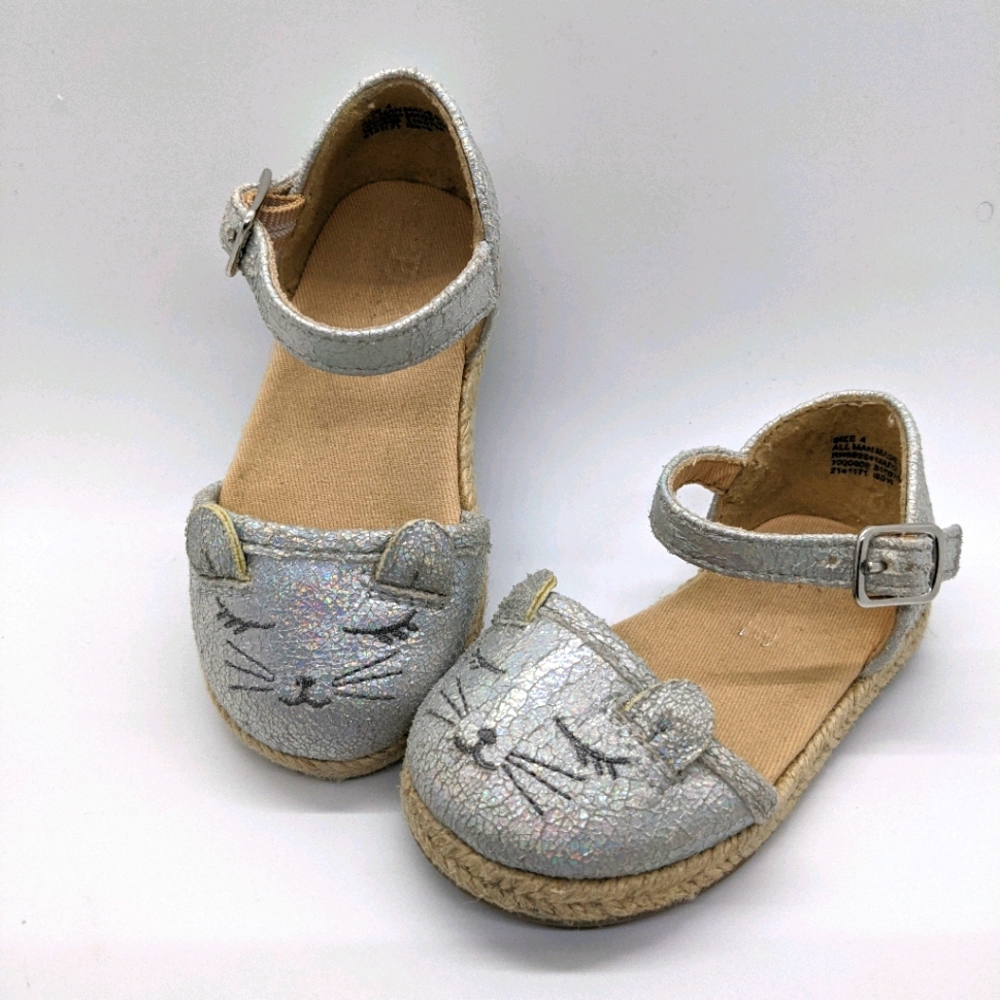Silver Toddler Shoes